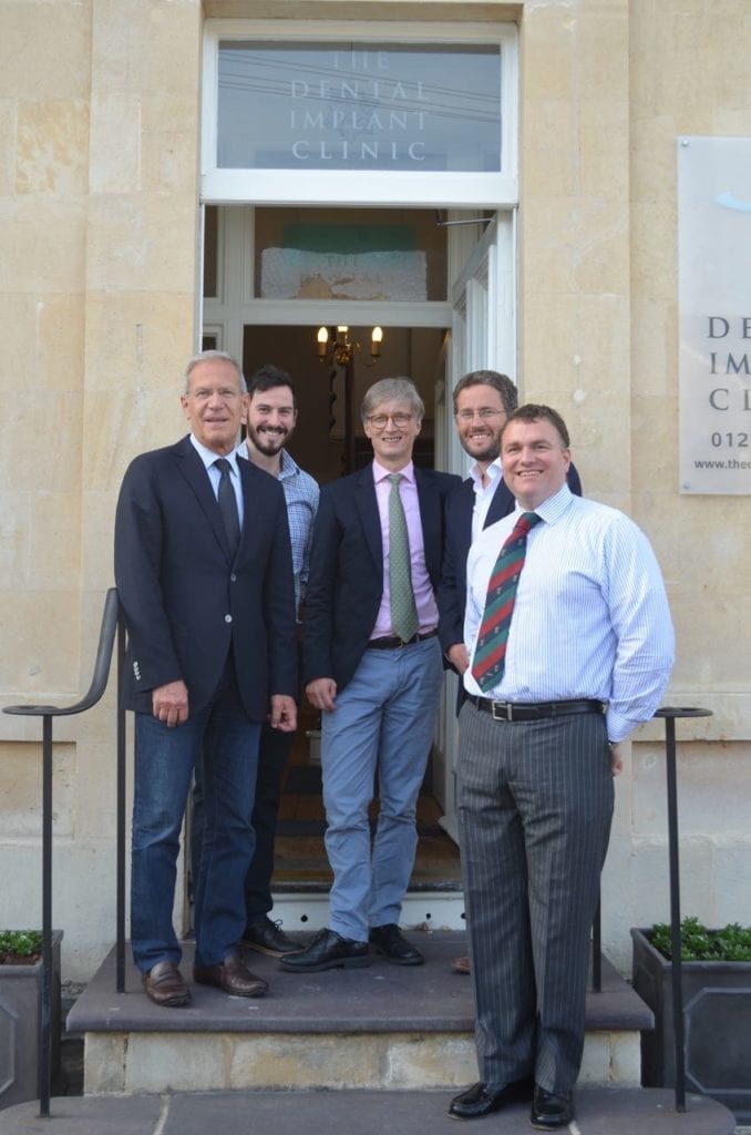 Urs Belser, International Lecturer, visits The Dental Implant Clinic
