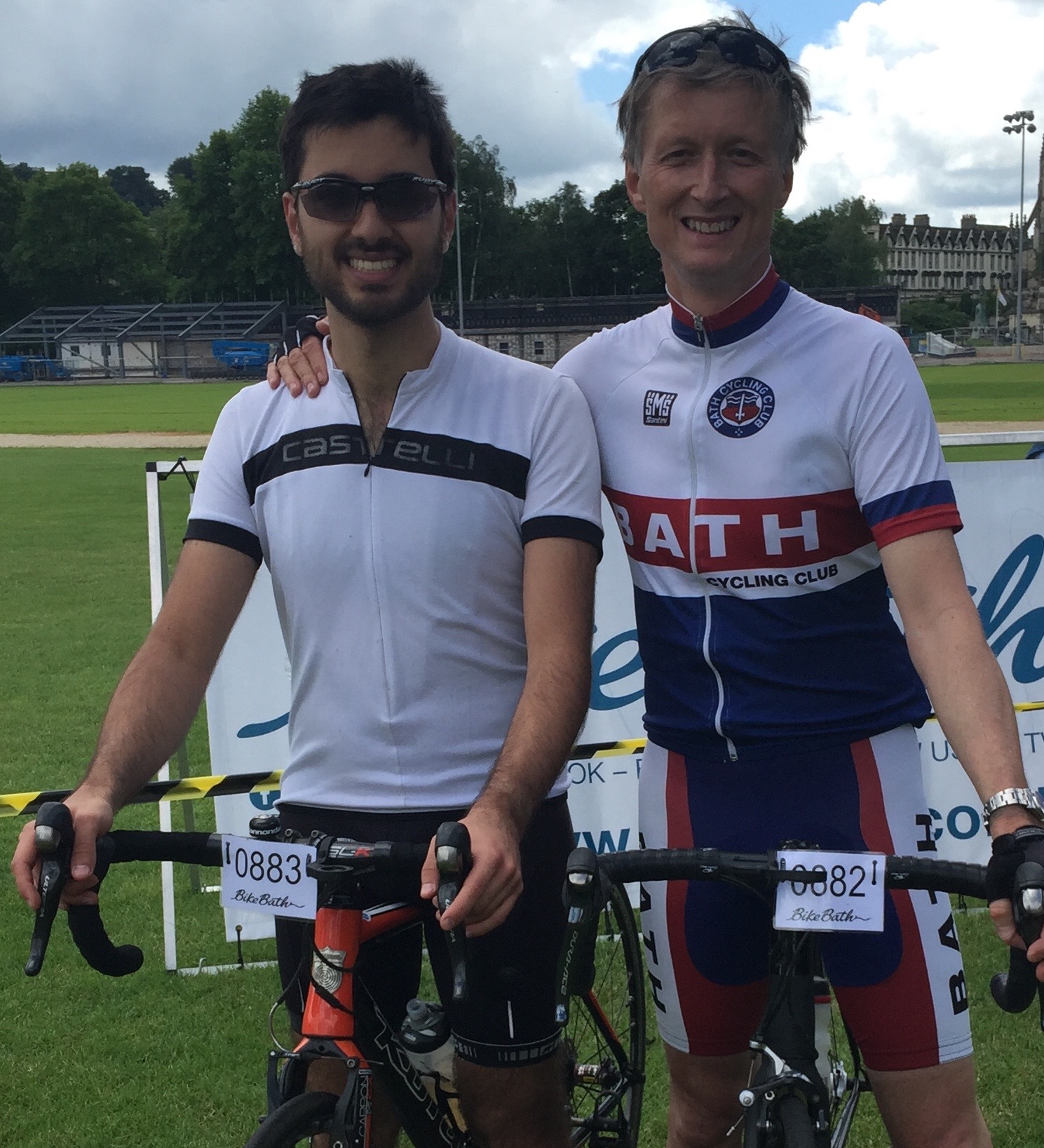 Jonathan Schofield completes 80 mile sportive